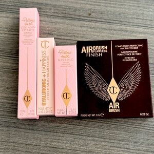 ✨NWT Charlotte Tilbury lip & highlighter bundle ✨